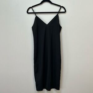 Alice McCall Slip Dress Black Tank Sleeveless Sheer Lightweight Size 2‎